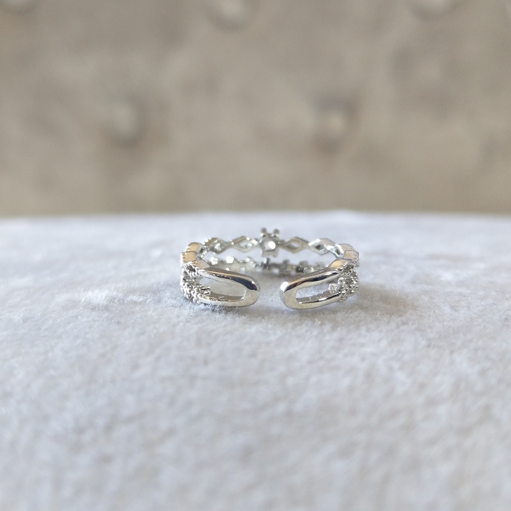 🔥LAST 1🔥NEW DOUBLE LAYER RING - Picture 6 of 9